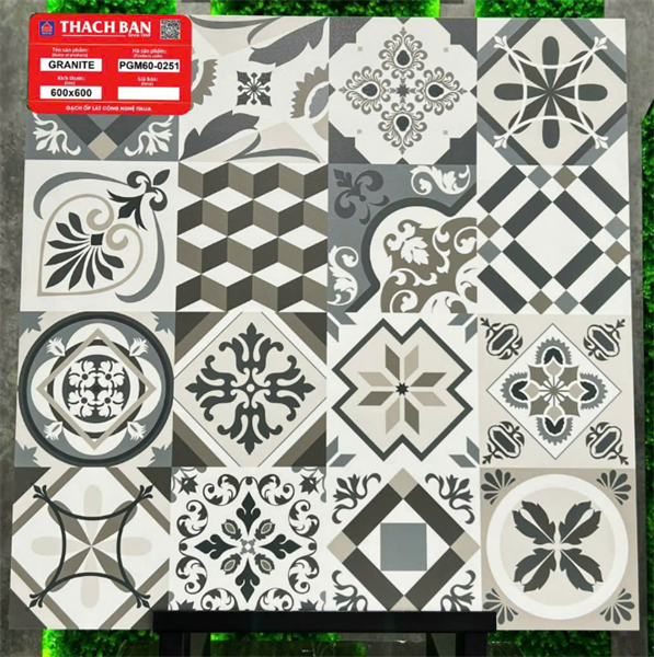  60*60 PGM60-0251 Gạch lát nền đá mờ Thạch Bàn 