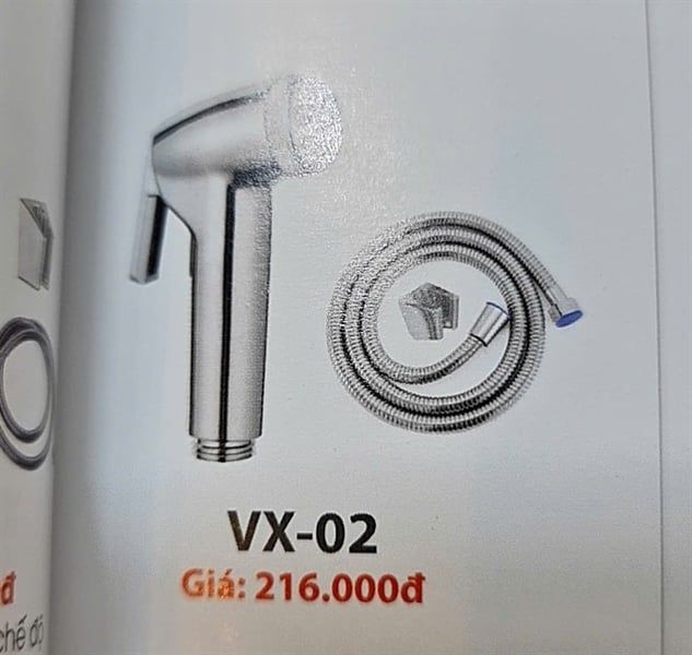  Vòi xịt vệ sinh VX02 
