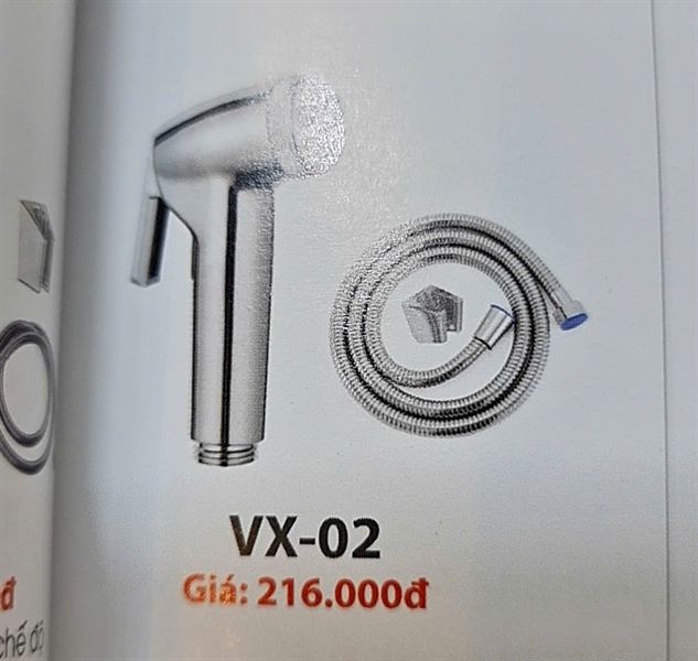  Vòi xịt vệ sinh VX02 