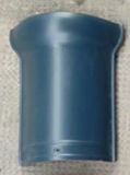  Ngói cuối nóc tráng men bề mặt mờ Hera L314 Xanh 