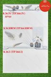  30*60 K363V Gạch ốp tường Viền men bóng Nices (T=8V=1.44M) 