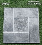 50*50 SV503 Gạch sân vườn đá mờ Trung Đô ( T=4V=1M ) 