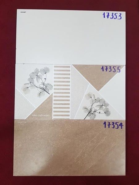  30*60 17353 Gạch ốp tường men mờ màu Nhạt Prime 