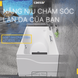  Bồn tắm chân yếm Caesar AT0870R (xả phải) 