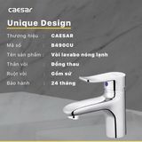  vòi lavabo lạnh B409CP ( có bộ xả ty) 