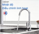  K815C Vòi chén Nóng Lạnh Caesar 