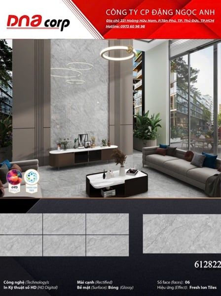  60*120 612822 Gạch ốp lát cao cấp CN lọc không khí Prime 