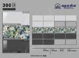  30*60 8022 Gạch ốp tường đá bóng màu nhạt 6 face (T=8V=1.44M ) 