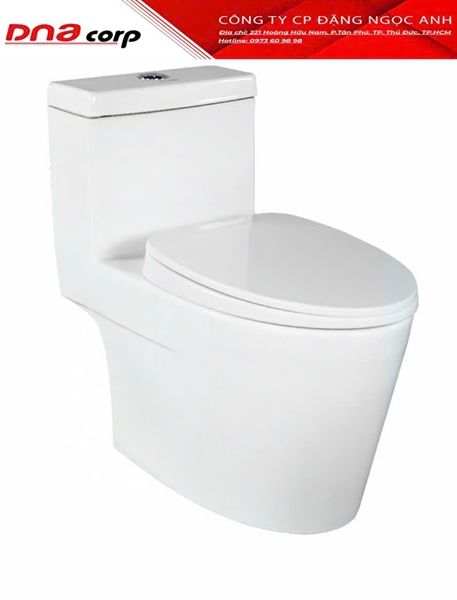  Bàn cầu 1 khối P11-001WH Prime ĐÃ GIẢM 
