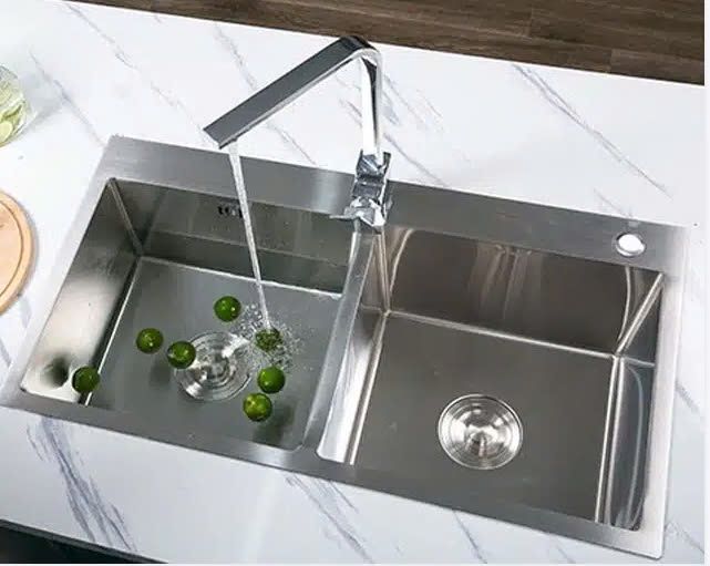 Chậu chén 2hộc 304 sơn hà 8245 hmx2c8223 