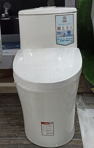  Bàn cầu 1 khối P11-009WH Prime 