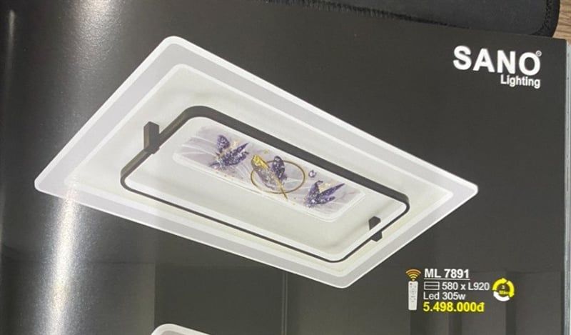  led trần w600 L930 sano ml7891 