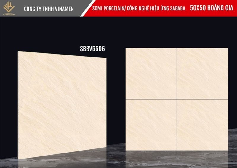 50*50 SBBV5506 Gạch lát nền sân vườn VNM 