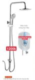  Sen tắm đứng kết hợp máy nươc nóng trực tiếp(Giá không bao gồm MNNTT) 