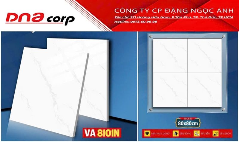  80*80 VA8101N Gạch lát nền đá bk Hà Thanh (1.92m/3v/th) 