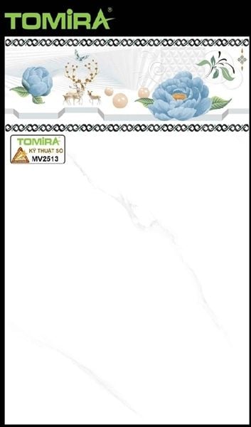  25*40 MV2513V gạch ốp tường viền Tomira Loại 2 (10v/th) 