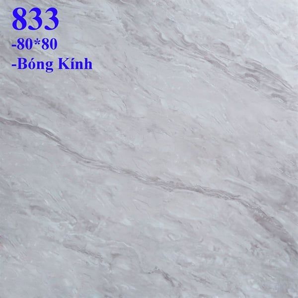  80*80 833 Gạch lát nền bóng kính (1.92m/3v/th) 