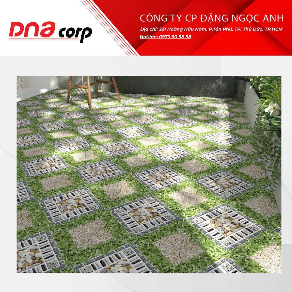  Gạch Sân Vườn 40*40 Royal MP 