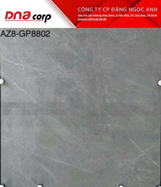  80*80 Gạch lát nền BK AZ8 GP8802 (T=3V=1.92M) 