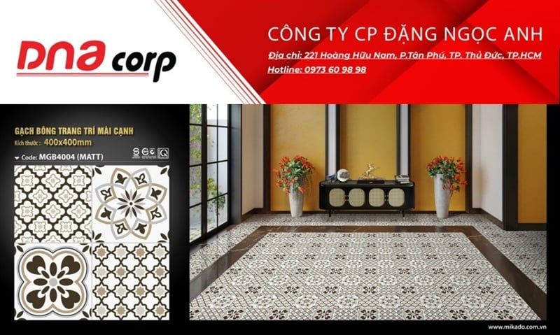  40*40 MGB4004 Gạch sân vườn (T=6V=0.96M) 