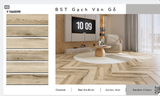 ý mỹ 15*60 Y156009R Gạch giả gỗ men mờ loại 2 