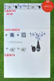  30*60 LB3674D Gạch ốp tường Điểm men bóng (T=8V=1.44M) 