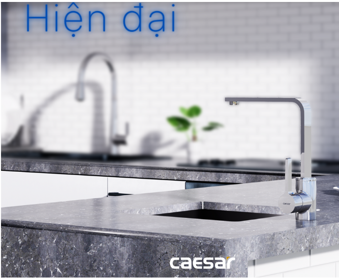  vòi bếp nóng lạnh K665C CAESAR( ĐÃ GIẢM) 