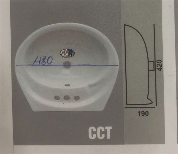  lavabo 284 minh long ( có pas) 48*42*18 