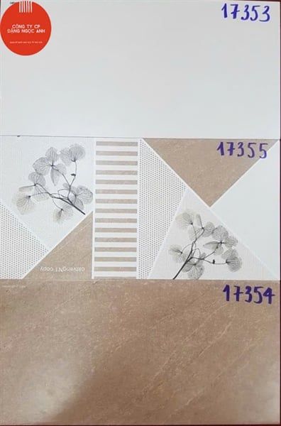  30*60 17353 Gạch ốp tường men mờ màu Nhạt Prime 