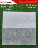  40*80 MQ4814 Gạch ốp lát đá mờ đậm Trung Đô (T=4V=1.28M) 