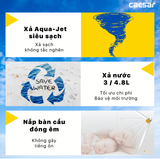  SIÊU KM MUA COMBO BỒN CẦU CAESAR+ TẶNG LABAO+ TẶNG XỊT 