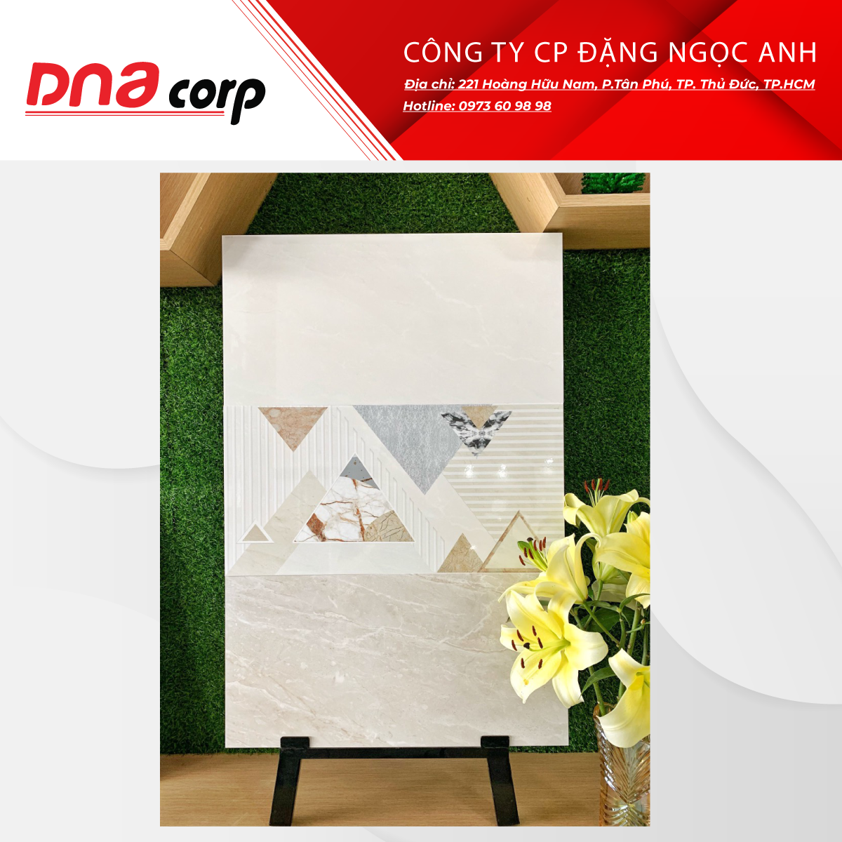  GẠCH ỐP TƯỜNG SHIJAR LN36609A+C+B 