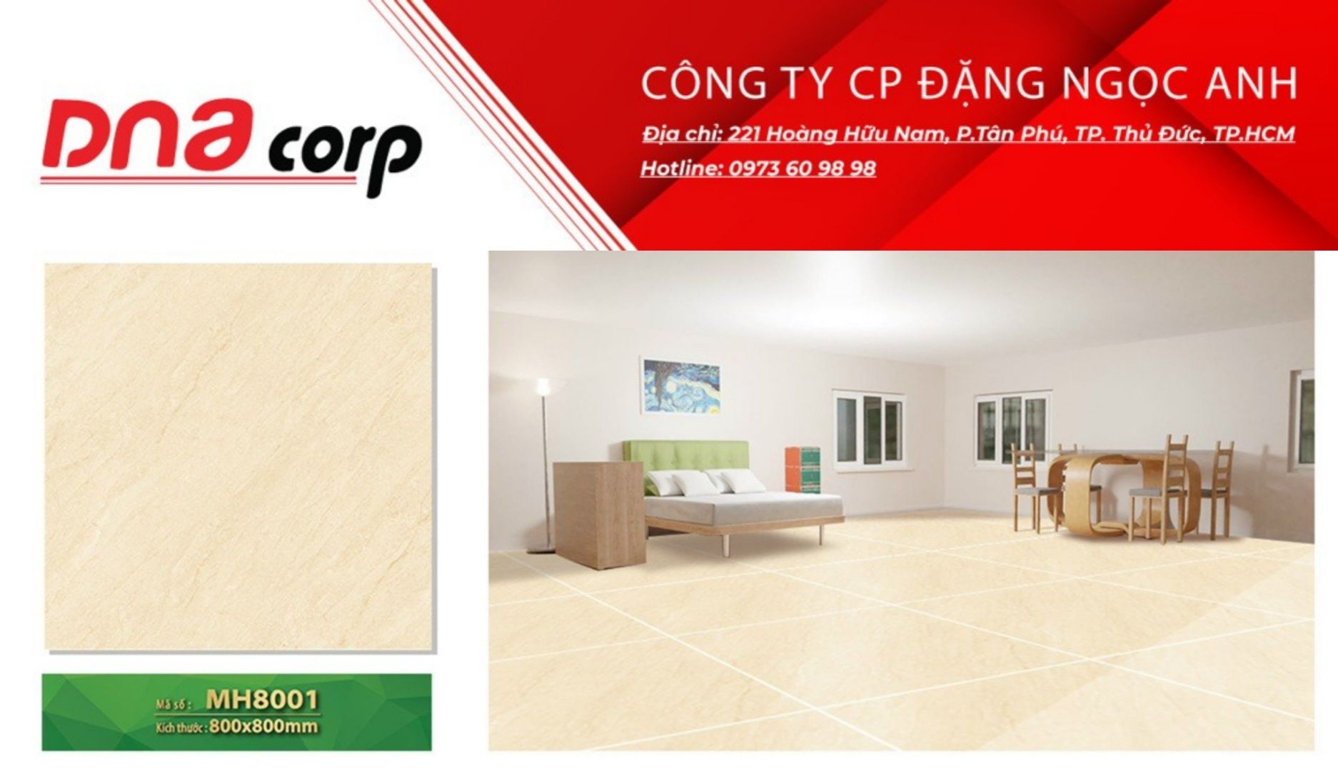  Gạch MH8001 