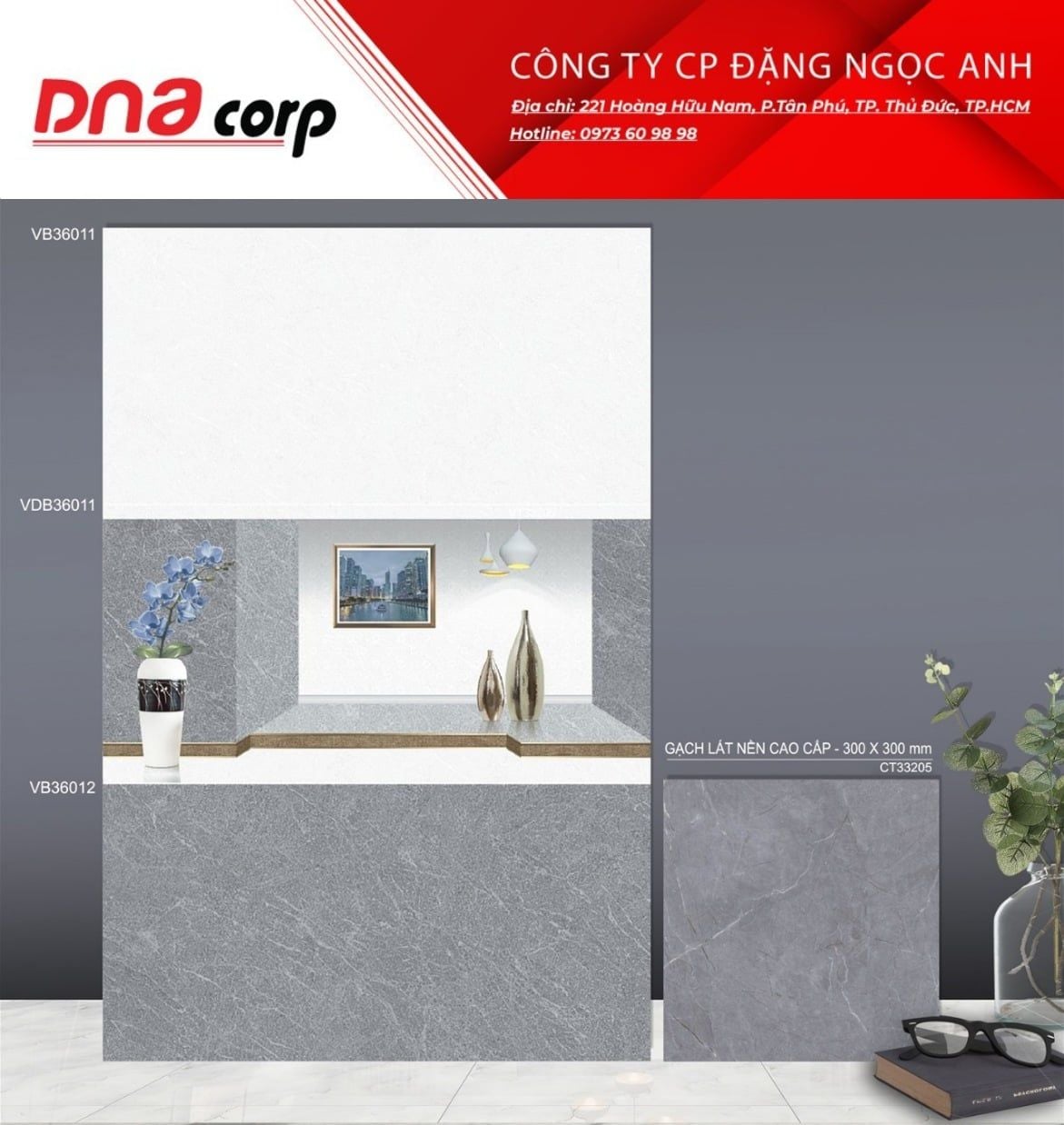  Gạch ốp Viova VB36011 
