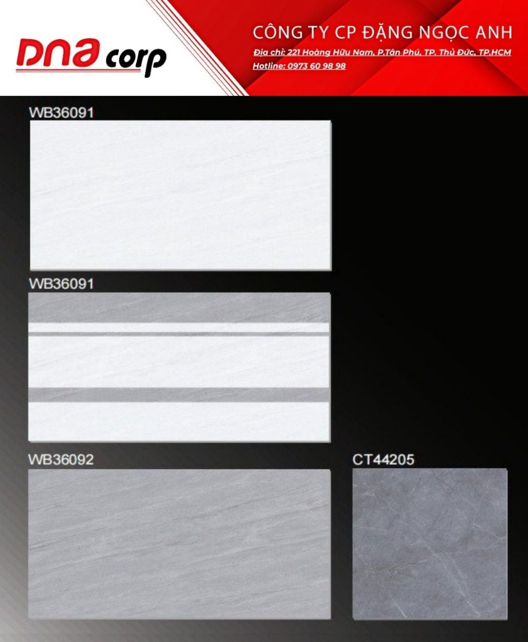  Gạch TTC WB36091 - WB36091 - WB36092 