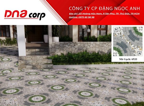  Gạch lót sân 6533 