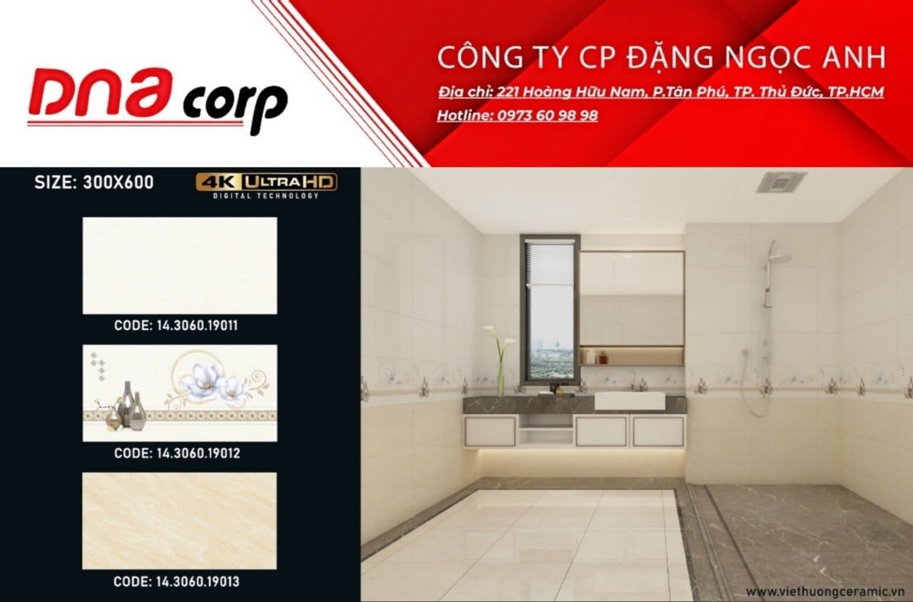  Gạch ốp Tường 19011 - 19012 - 19013 