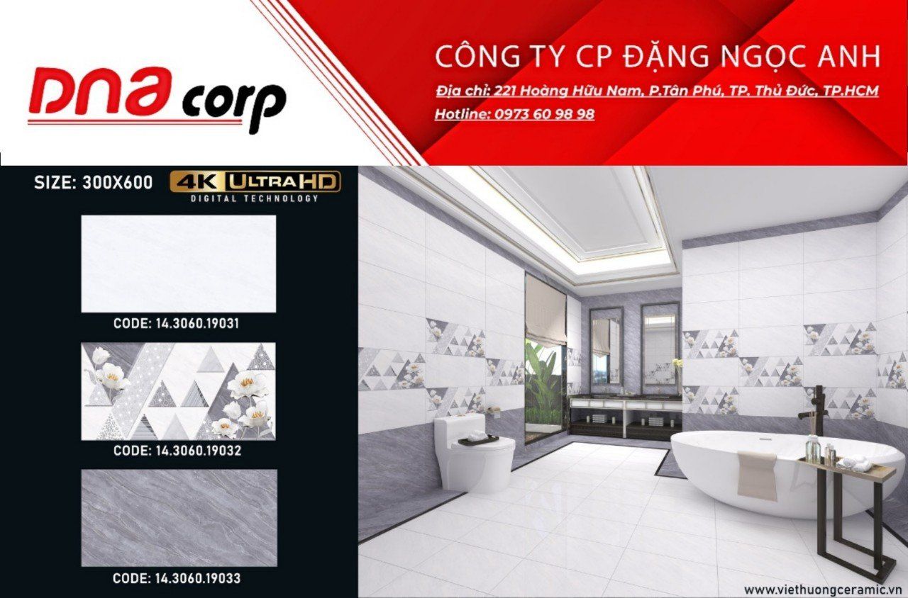  Gạch ốp Tường 19031 - 19032 - 19033 