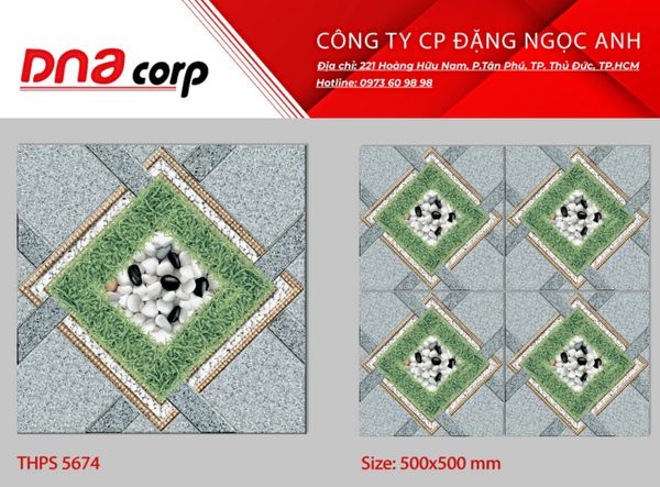  Gạch lát sân vườn THPS 5674 