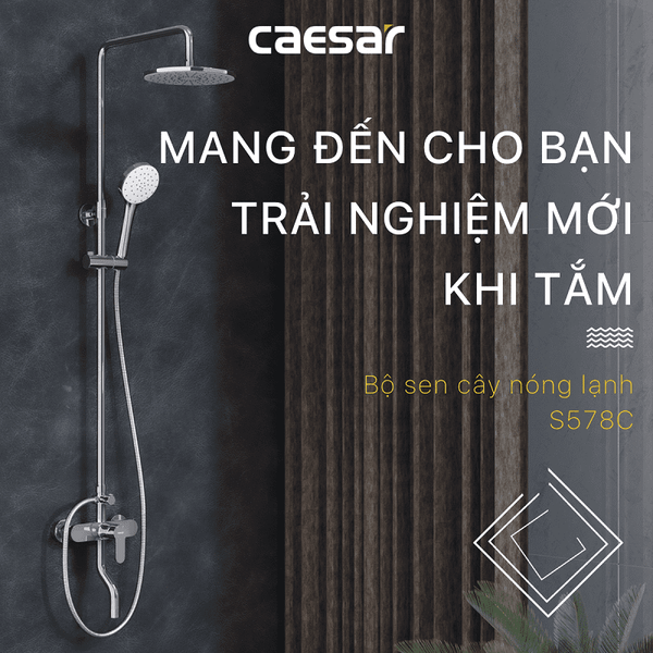  Vòi sen tắm đứng nóng lạnh S578C 