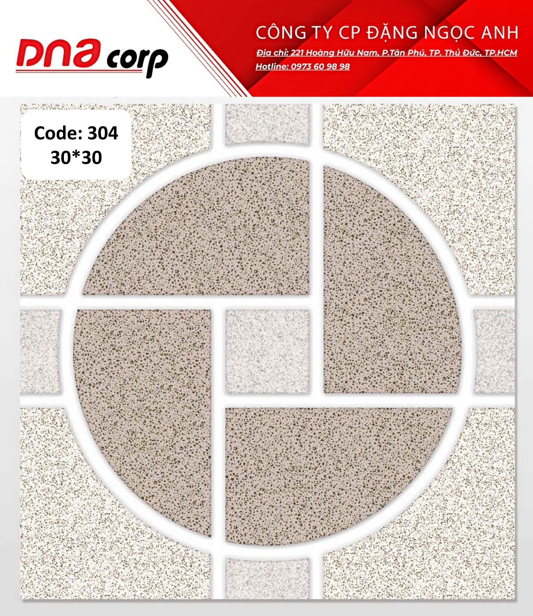  Gạch lát nền nhà 30*30 TTP 304 