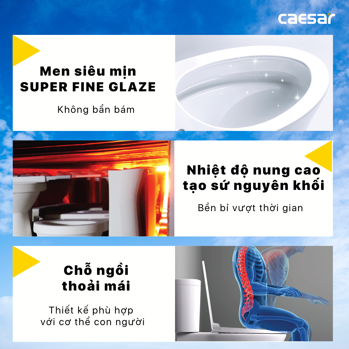  Bàn cầu CD1338 - CDS1338 