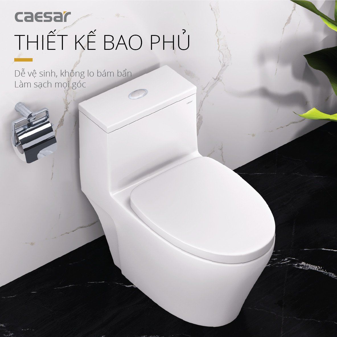  Bàn cầu một khối CD1356 