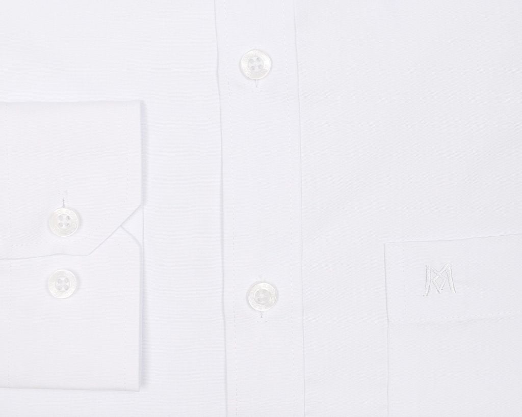 Áo sơ mi nam dài tay trắng A1MD320T1-CNTR012-2501-D