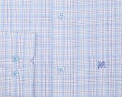 Áo sơ mi nam dài tay kẻ caro A1MD398T1-CNCR269-2311-D