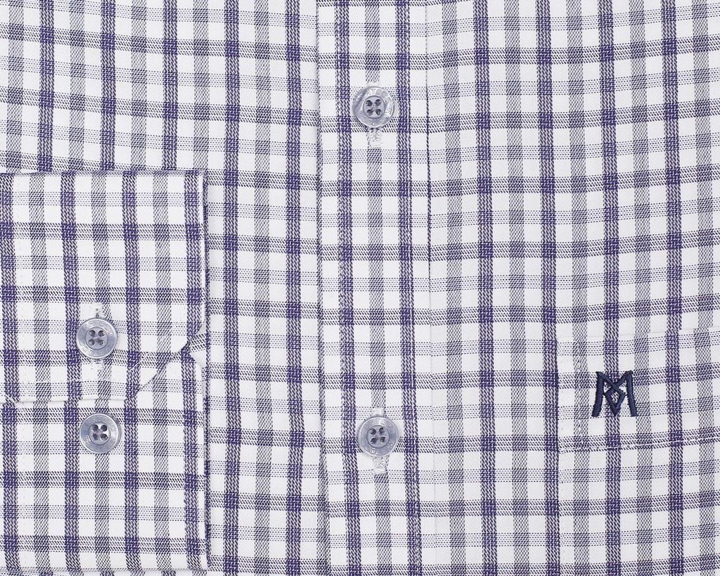 Áo sơ mi nam dài tay kẻ caro A1MD398T1-CNCR270-2311-D