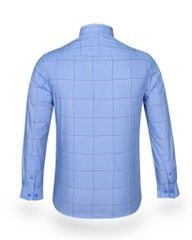 Áo sơ mi nam dài tay kẻ caro A1MD468S1-CNCR026-2406-D