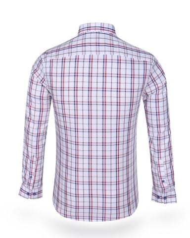 Áo sơ mi nam dài tay kẻ caro A1MD468S1-CNCR291-2502-D