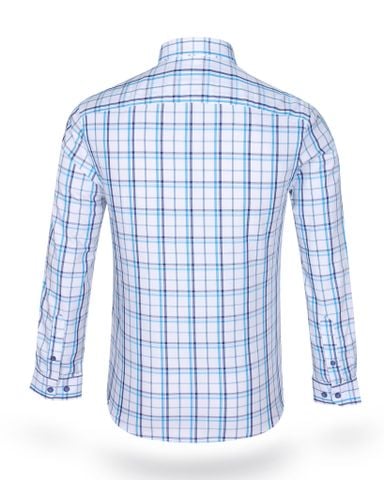 Áo sơ mi nam dài tay kẻ caro A1MD468S1-CNCR292-2502-D