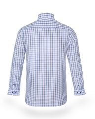 Áo sơ mi nam dài tay kẻ caro A1MD468T1-CNCR040-2407-D